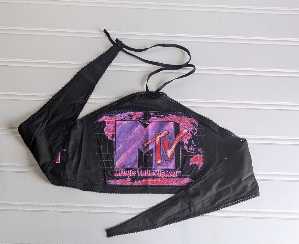Upcycled MTV Halter Top